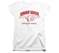 Disney High School Musical East High Ladies T Shirt, White, X-Large