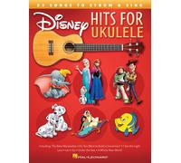 Disney Hits for Ukulele Ukulele Book [Softcover] Walt Disney