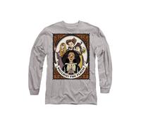 Disney Hocus Pocus 2 Reclaim The Flame Stamp With Becca Long Sleeve T-Shirt, Athletic Heather in Light Grey | Size: Small Disney Light Grey S