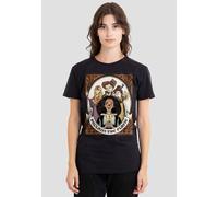 Disney Women's Hocus Pocus 2 Reclaim The Flame Stamp With Becca T-Shirt, Black | Size: Large Disney Black L