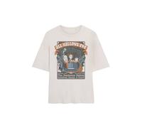 Disney Hocus Pocus All Hallows Eve Sanderson Sisters Gig Poster Oversized T-Shirt, Vintage White White