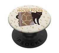 Disney Hocus Pocus Binx & Book A Bunch Of Hocus Pocus PopSockets Adhesive PopGrip