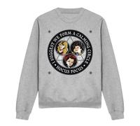 Disney Hocus Pocus Form A Calming Circle With The Sanderson Sisters Sweatshirt Light Grey Light Grey M