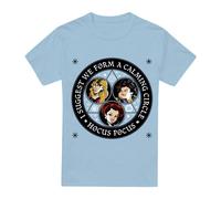 Disney Hocus Pocus Form A Calming Circle With The Sanderson Sisters T-Shirt Light Blue | Size: 2XL Disney Light Blue 2XL