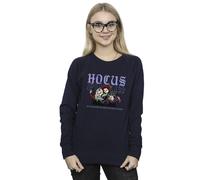 (L, Navy Blue) Disney Womens/Ladies Hocus Pocus Hallows Eve Sweatshirt