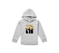Disney Hocus Pocus Just A Bunch Of Hocus Pocus Sanderson Sisters Youth Kids Pull-Over Hoodie, Athletic Heather in Grey | Size: 12-13 Years Disney Grey 12-13 Years