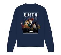 Disney Hocus Pocus On All Hallow's Eve Sanderson Sisters Sweatshirt Navy | Size: Large Disney Navy L