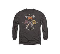 Disney Hocus Pocus Sanderson Sisters Broom Squad Long Sleeve T-Shirt, Charcoal Charcoal XL