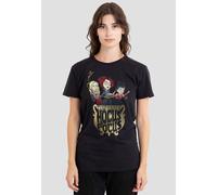 Disney Women's Hocus Pocus Sanderson Sisters Cooking Up A Potion T-Shirt, Black | Size: Small Disney Black S