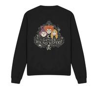 Disney Hocus Pocus Sanderson Sisters Gather Round Sisters Sweatshirt Black Black