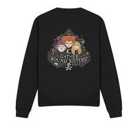 Disney Hocus Pocus Sanderson Sisters Gather Round Sisters Sweatshirt Black | Size: Small Disney Black S