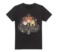 Disney Hocus Pocus Sanderson Sisters Gather Round Sisters T-Shirt Black | Size: 2XL Disney Black 2XL