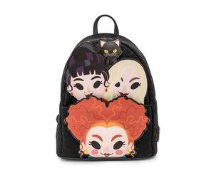 Disney Hocus Pocus Sanderson Sisters Loungefly Deluxe Faux Leather Mini Backpack
