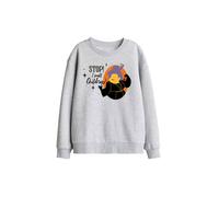 Disney Hocus Pocus StopI Smell ChildrenWith Mary Sanderson Kids Sweat in Light Grey | Size: 9-11 Years Disney Light Grey 9-11 Years