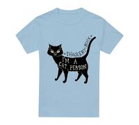 Disney Hocus Pocus Thackery Binx I'm A Cat Person T-Shirt Light Blue Light Blue S