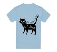 Hocus Pocus Thackery Binx I'M A Cat Person T-Shirt Light Blue Disney Light Blue M