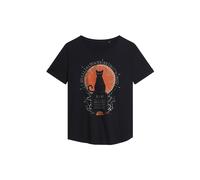 Disney Hocus Pocus Thackery Binx Shall Always Be With You Fashion T-Shirt, Black Black