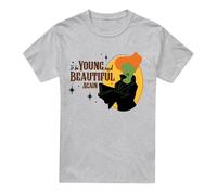Disney Hocus Pocus Winifred Young & Beautiful Again T-Shirt Grey | Size: 2XL Disney Grey 2XL