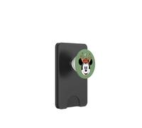 Disney Holiday Minnie Mouse Big Face Reindeer Christmas PopSockets PopWallet for MagSafe