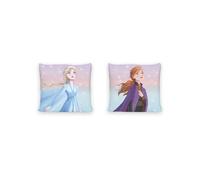Disney Home Frozen - Decorative Cushion with Filling and Zip - 40 x 40 cm - Throw Cushion with Filling, Great Decorative Cushion for Sofa, Couch, Living Room and Bedroom - Soft Cuddly Cushion