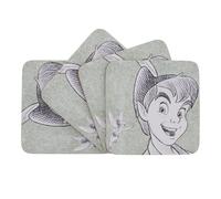 Disney Home Pixie Dust (Peter Pan Coaster Set Of 4)