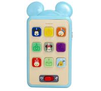 Disney Hooyay Mickey Mouse Cell Phone with Lights and Sounds for Learning Numbers and Shapes Voiced by Mickey,Multi,20711