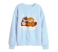 Disney Hoppers Mabel And King George Kids Sweatshirt, Light Blue, 7-8