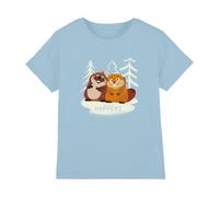 Disney Hoppers Mabel and King George Kids T Shirt, Light Blue, 5-6