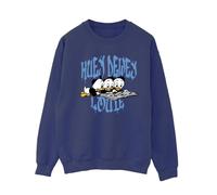 Disney Huey Dewey Louie Reading Sweatshirt In Navy Navy 5XL