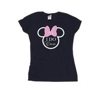 Disney I Do Crew Minnie Mouse Cotton T-Shirt In Navy Navy M