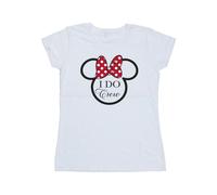Disney I Do Crew Minnie Mouse Cotton T-Shirt In White White S