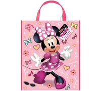 Disney Iconic Minnie Mouse Party Gift Tote Bag 13" X 11"