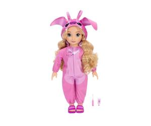 Disney ILY 4ever Angel 18" / 45cm Doll With Blonde Hair | Officially Licensed by Jakks Pacific, Includes Adorable Angel Pink Onesie, Slides & Toothbrush, Gift for Girls 6+