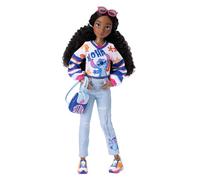 Disney ily 4EVER Fashion Dolls Kinky Hair Stitch 30cm/11.5" Tall with 13 Points of Articulation, Two Complete Mix-and-Match Outfits and Glittery Mickey Ring for You!