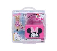 Disney ILY 4ever JAKKS Pacific - Minnie Mouse Inspired Articulated Mini Doll in Pink - Includes Accessories - Disney Mickey Mouse