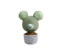 Disney in Bloom Mickey 18cm tall plush plant, weighted bottom for display or collection suitable for gifting, birthday or Christmas