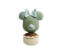 Disney in Bloom, Minnie 18cm tall plush plant, weighted bottom for display or collection suitable for gifting, birthday or Christmas