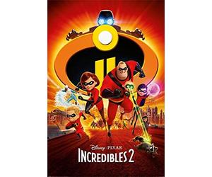 Disney Incredible 2 One Sheet Maxi Poster, Multi-Colour, 61 x 91.5 cm