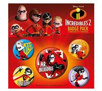 Disney Incredibles 2-Family Badge Pack, Multi-Color, 10 x 12.5cm