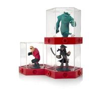 Disney Infinity Transparent Case - Figure Display Case Set 3 Pcs PDP
