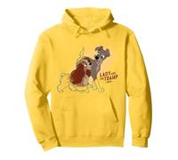 Disney Ink and Paint Lady and the Tramp 1955 Pullover Hoodie