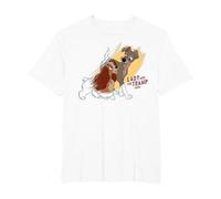 Disney Ink and Paint Lady and the Tramp 1955 T-Shirt, Men's Big and Tall, White, 6X Tall