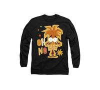 Disney Inside Out 2 Anxiety Long Sleeve T-Shirt, Black Black