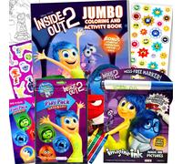 Disney Inside Out 2 Coloring and Activity Book Bundle with Imagine Ink Coloring Book Play Pack Stickers and More