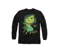 Disney Inside Out 2 Disgust Long Sleeve T-Shirt, Black | Size: Large Disney Black L