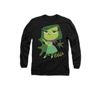 Disney Inside Out 2 Disgust Long Sleeve T-Shirt, Black | Size: XL Disney Black XL