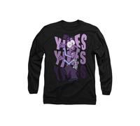 Disney Inside Out 2 Fear Long Sleeve T-Shirt, Black | Size: Large Disney Black L