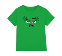 Disney Inside Out Disgust Face Kids T Shirt, Kelly Green, 3-4