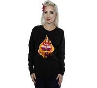 Disney Inside Out Fired Up Sweatshirt In Black Black