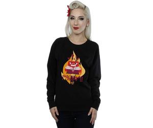 Disney Inside Out Fired Up Sweatshirt In Black Black